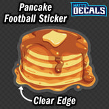 Football Pancake Sticker